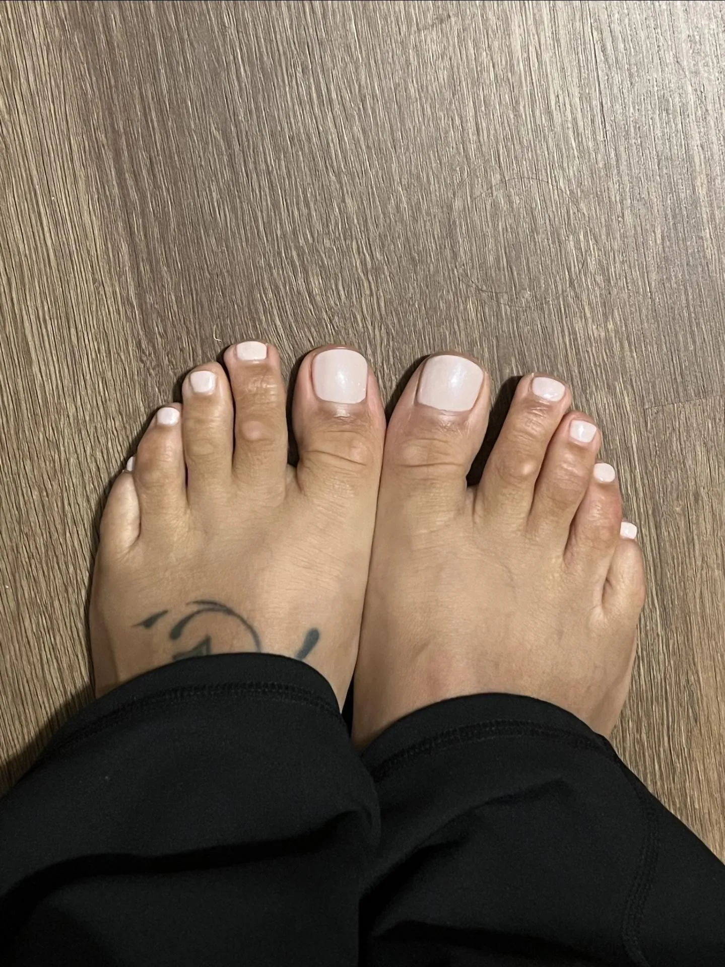 My wife has the prettiest toes!