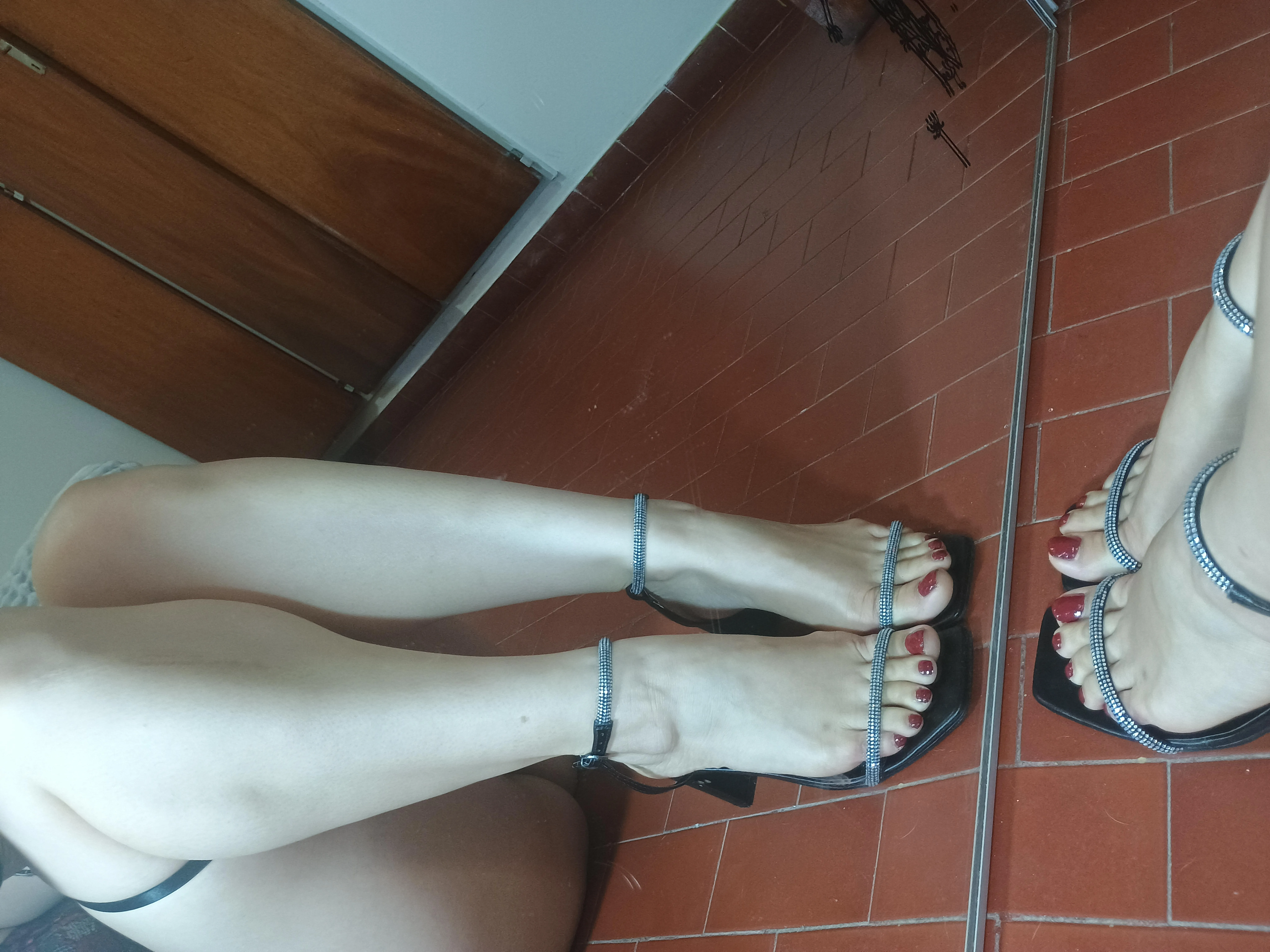 My wife says I can kiss her feet