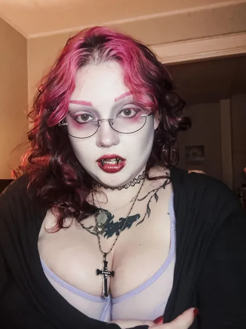 Not even a cross will save you btw.