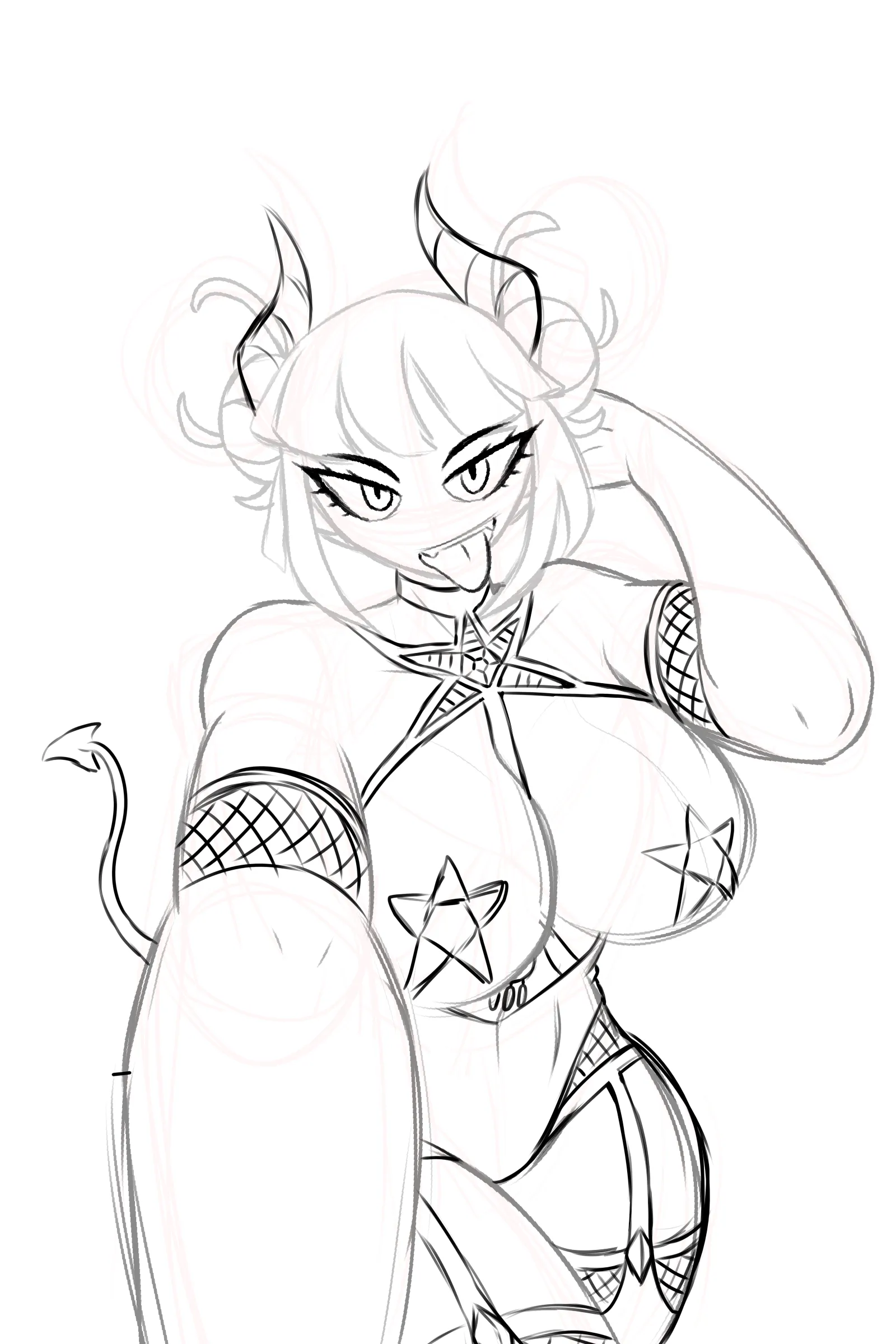 POV: You got time with Himiko Toga (sketch).