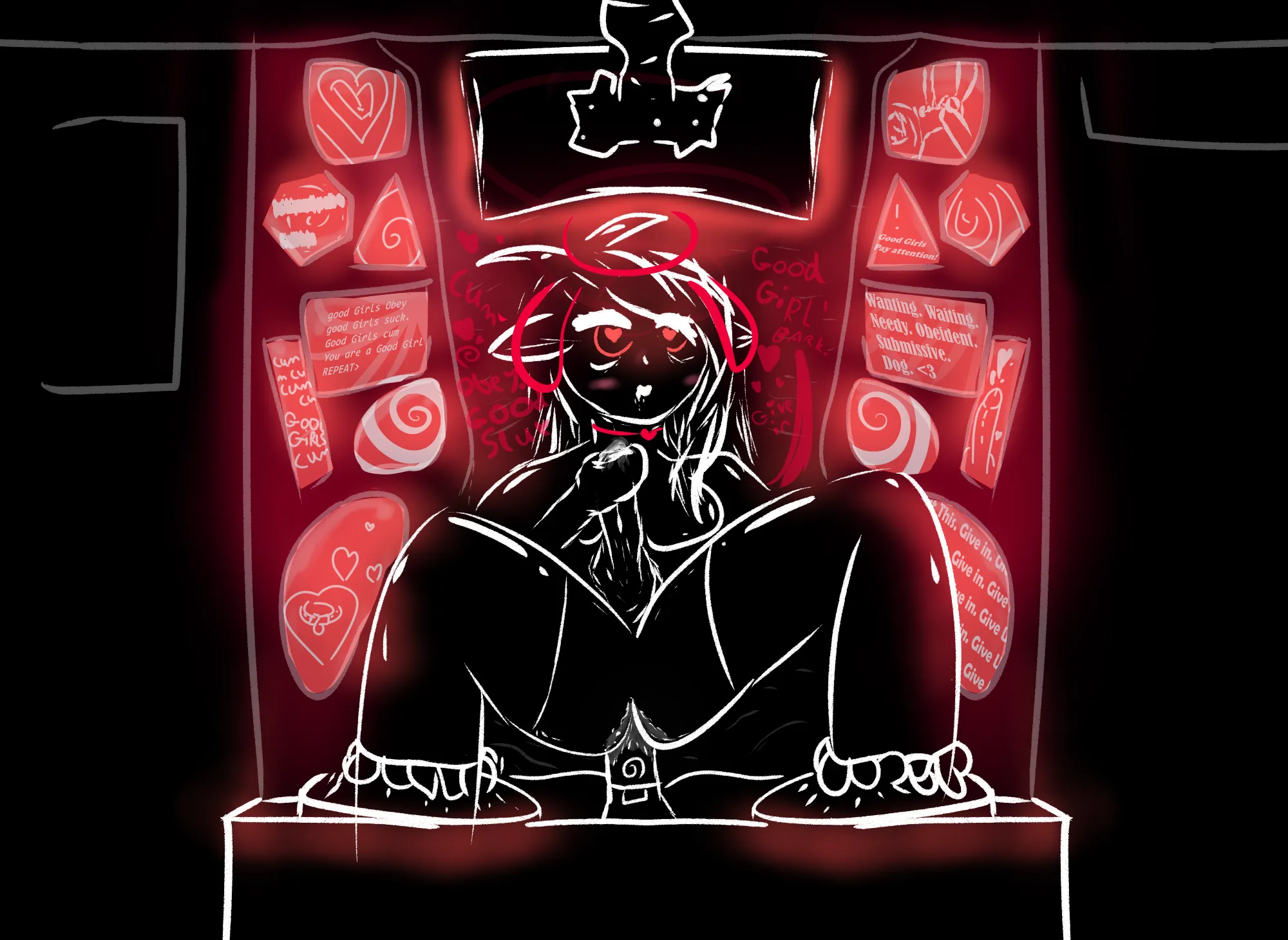 She seems like she's having a good time :3