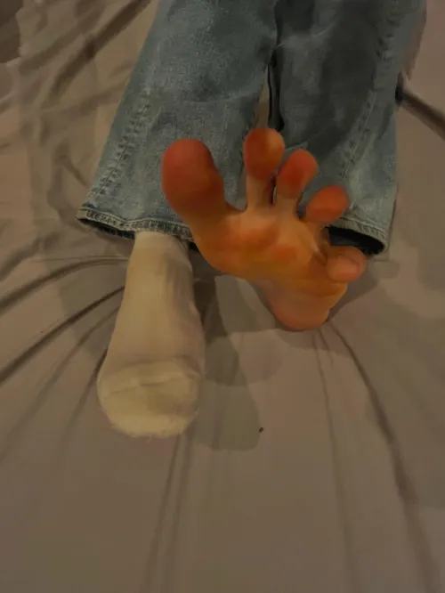 soft soles and toes for you to lick