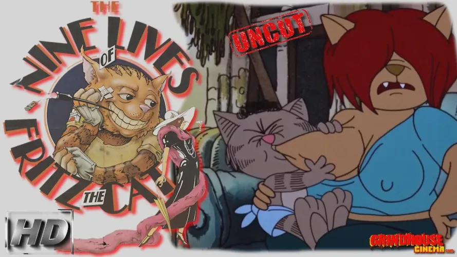 The Nine Lives of Fritz the Cat (1974) watch uncut