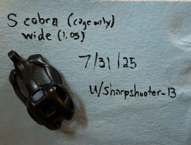 [TRADE] [USA] trade my Cobra S wide (1.05) (cage only) for a Cobra S regular width cage-only