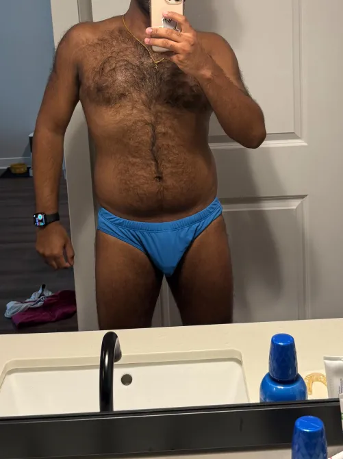 Unsure if my body is considered ready for swim briefs