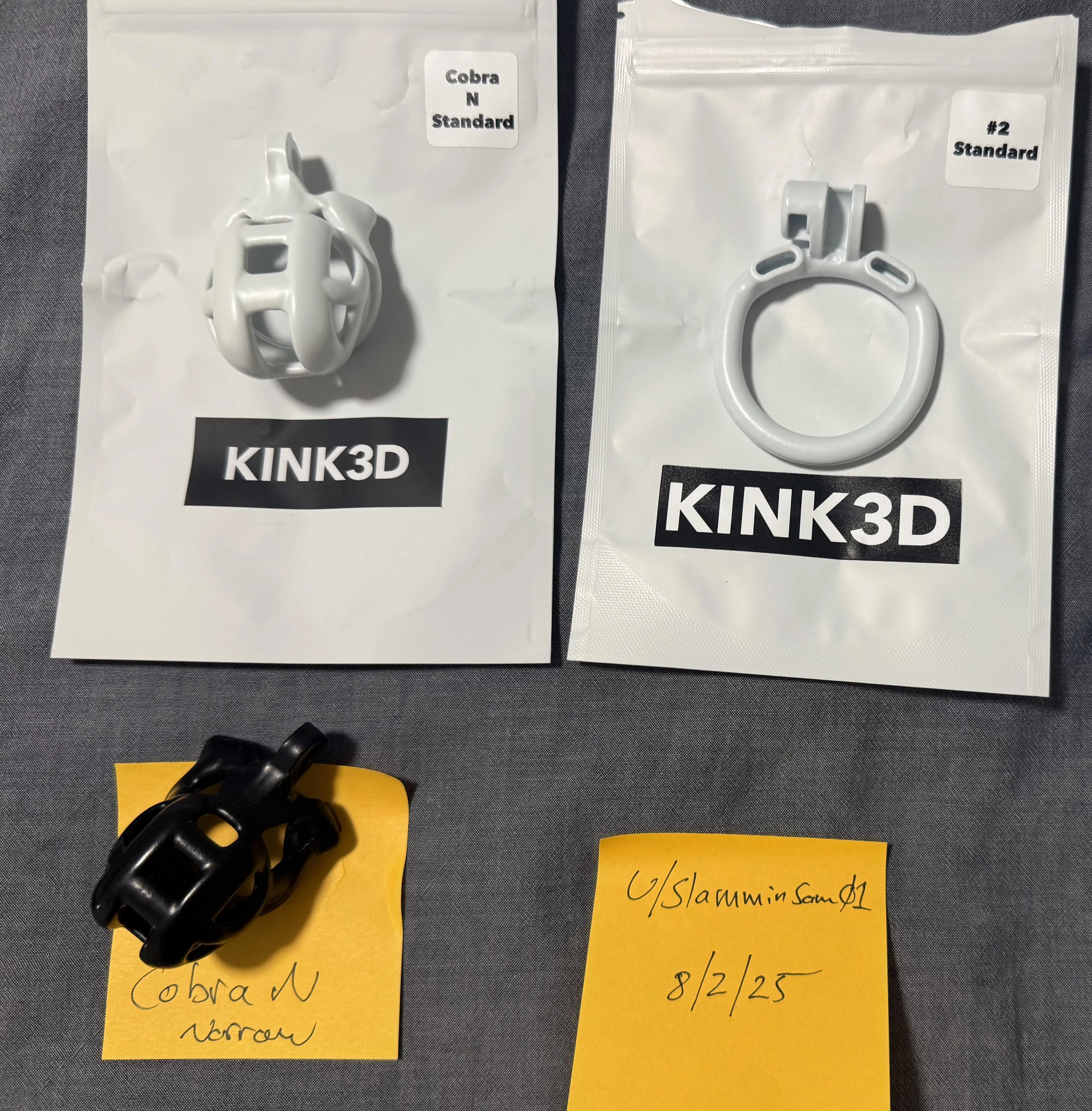 [US] [Cobra N Standard, white] [Cobra N Narrow Black] [Base #2 Ring standard] - Sell