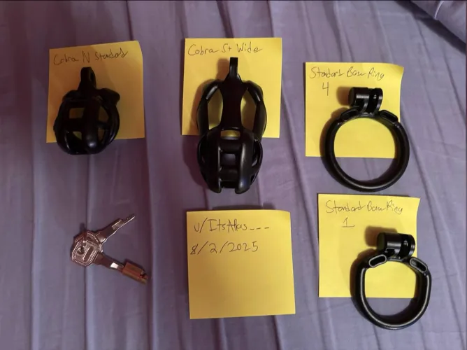 [US] [SELL] Cobra N & S+ Wide, Base Ring 1 & 4, Lock & Keys