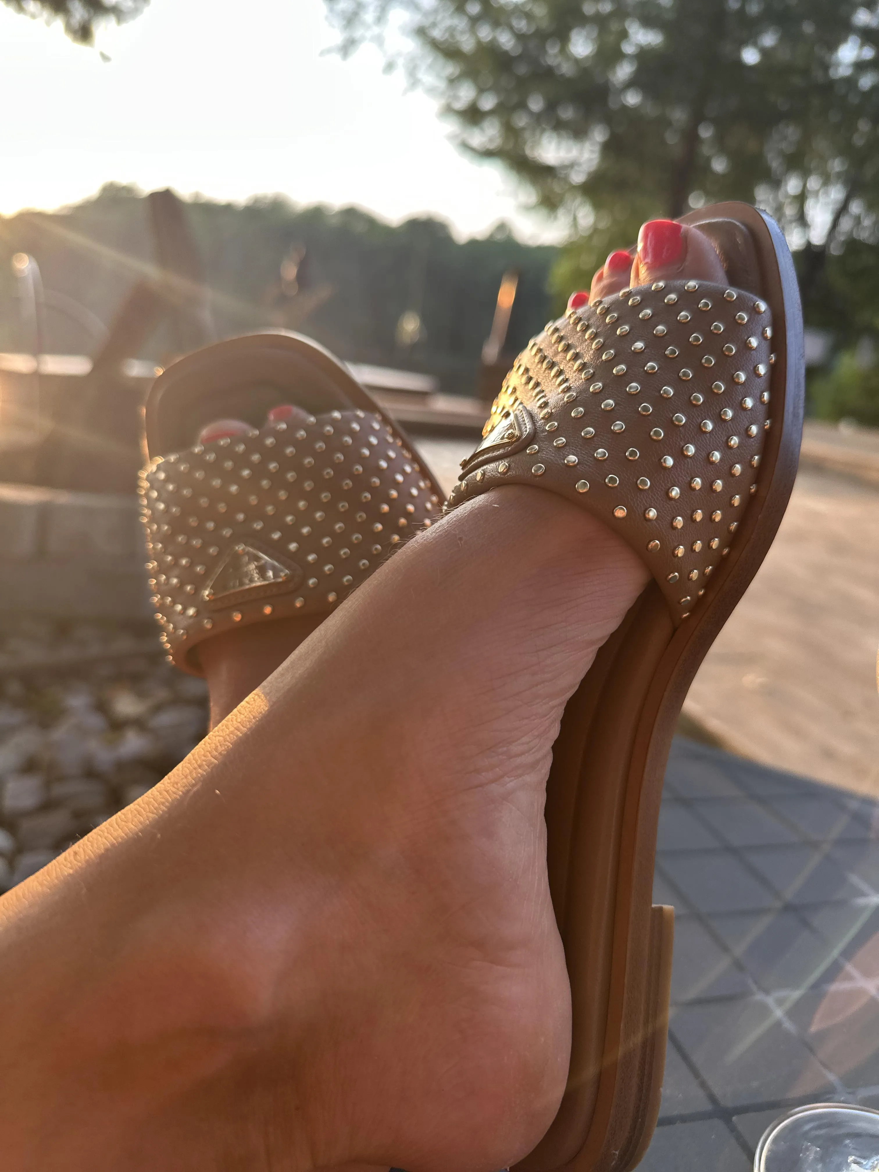 Who’s coming to rub my feet?