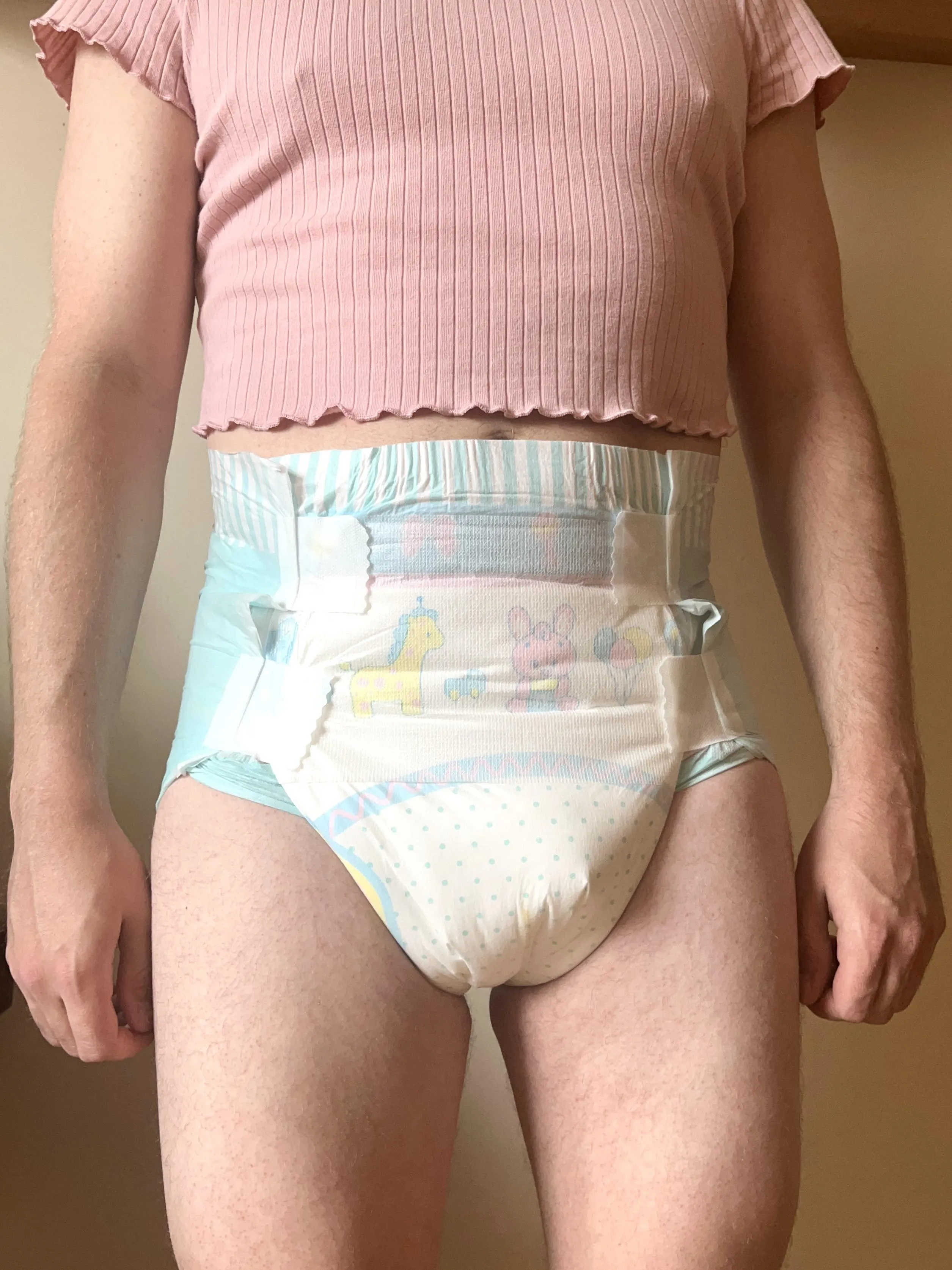 Baby girl in need of diaper training