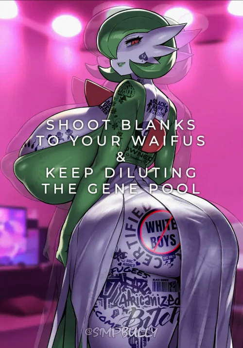 Blacked Gardevoir is in need and wants to be owned [first time edit hope ya enjoy]