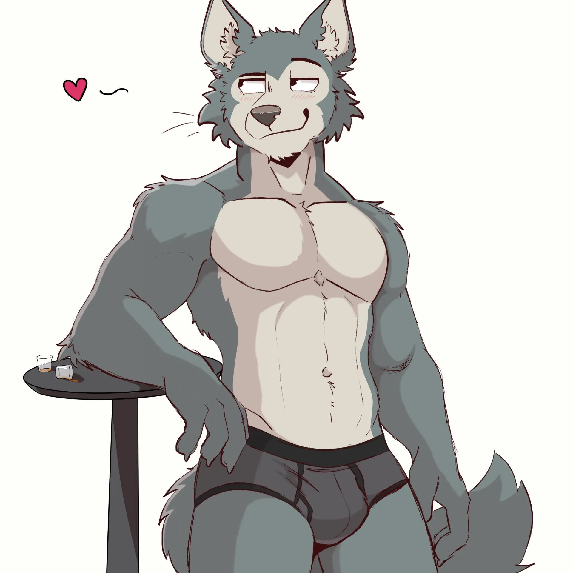 Flirty Wolf (Bezzeroo)