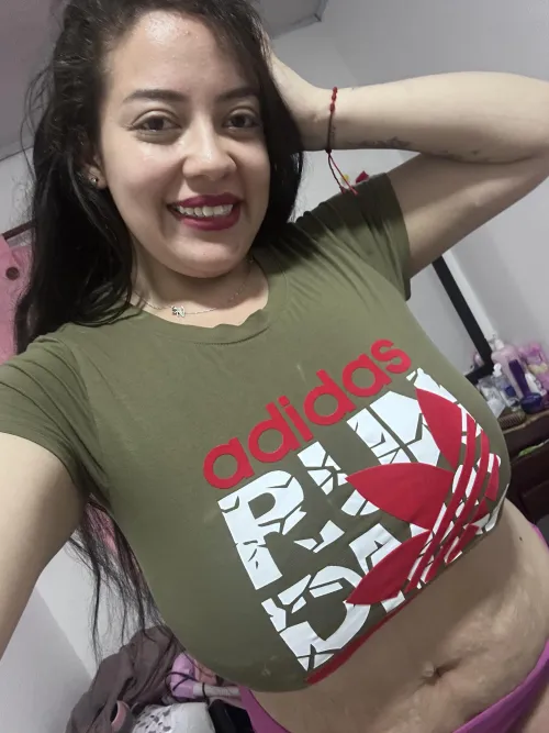 my belly button went through 2 births, that's how it looks like now