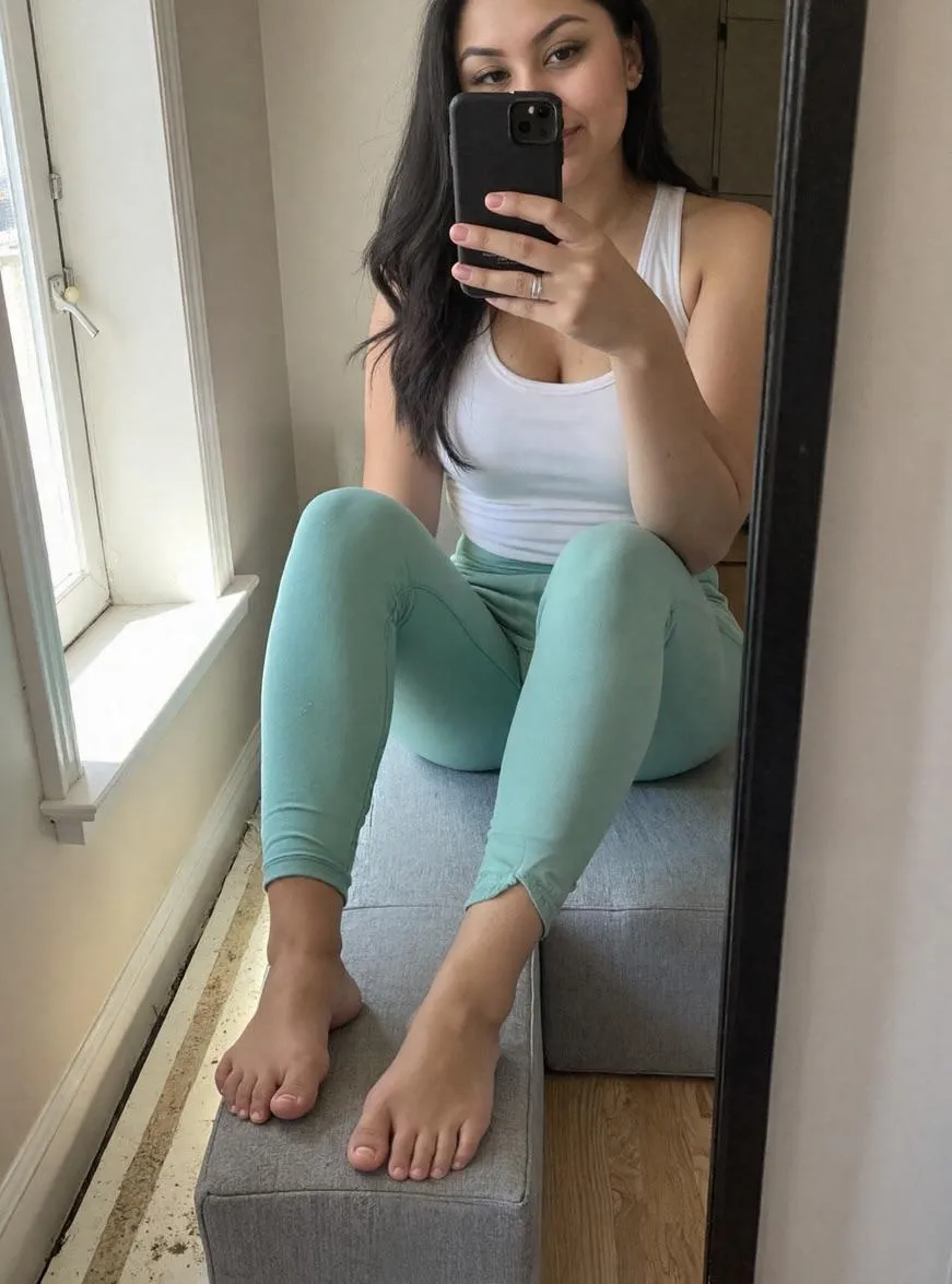 My feet were feeling cute today