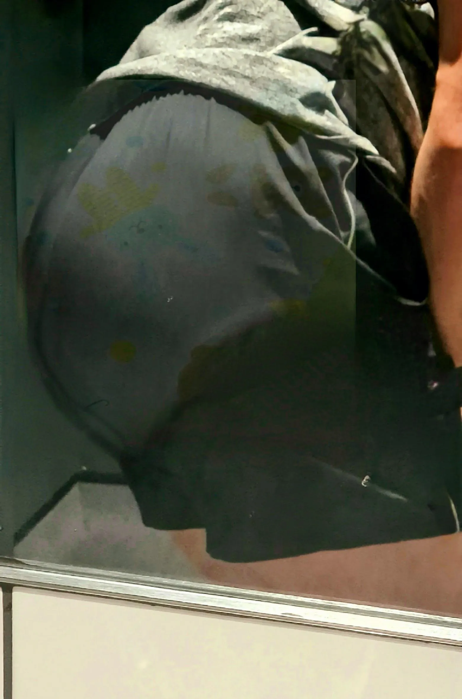 No one will see my panty lines as long as I don't bend over, right?