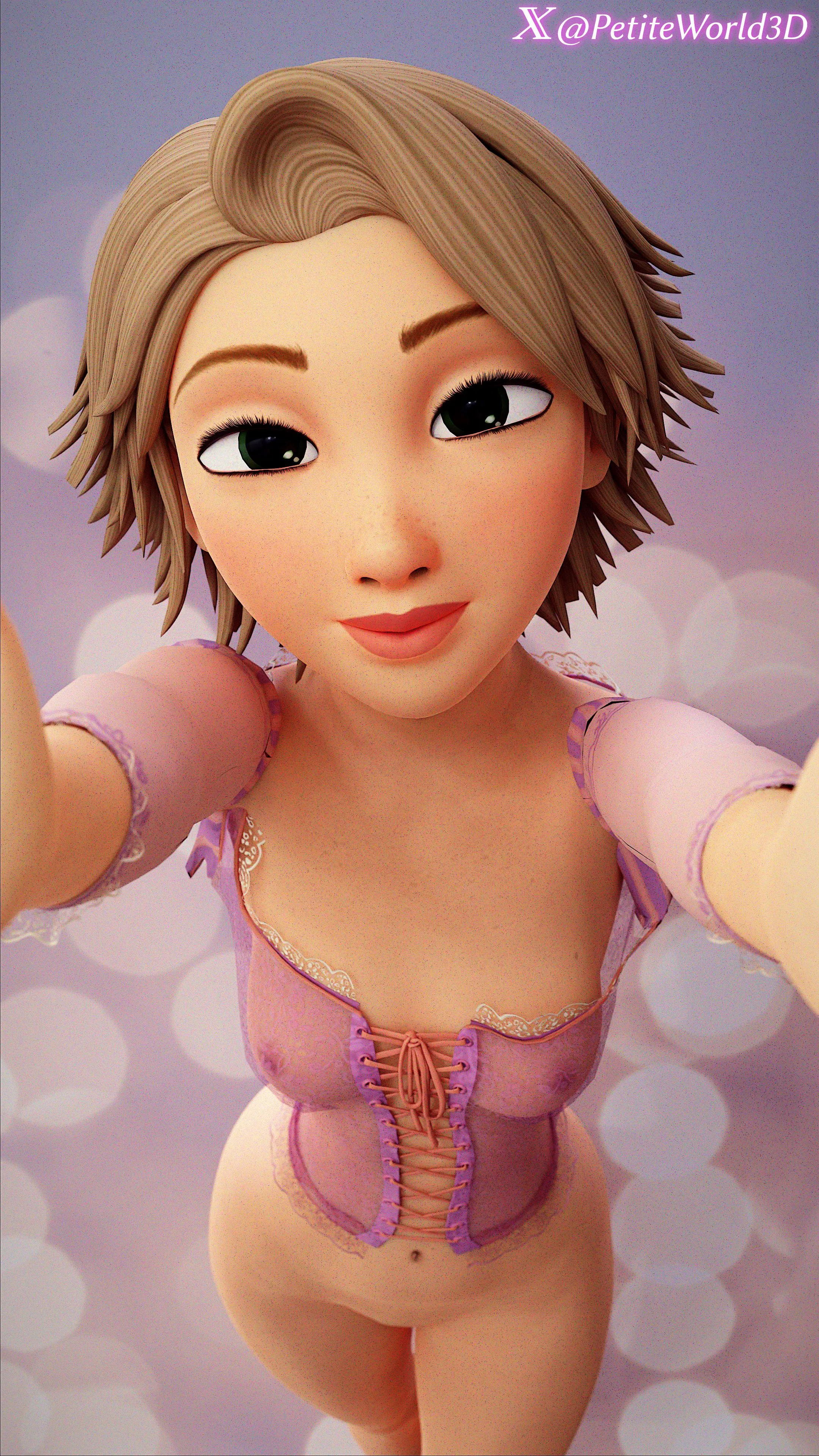 Rapunzel pink tease (Darkbahamuth)