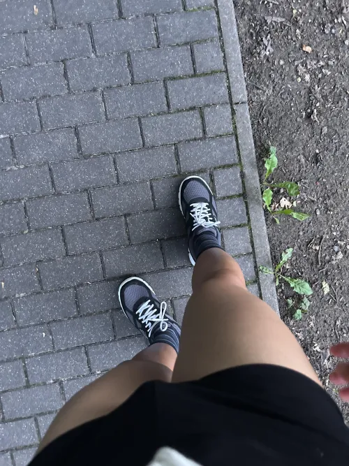 Running in boyshorts