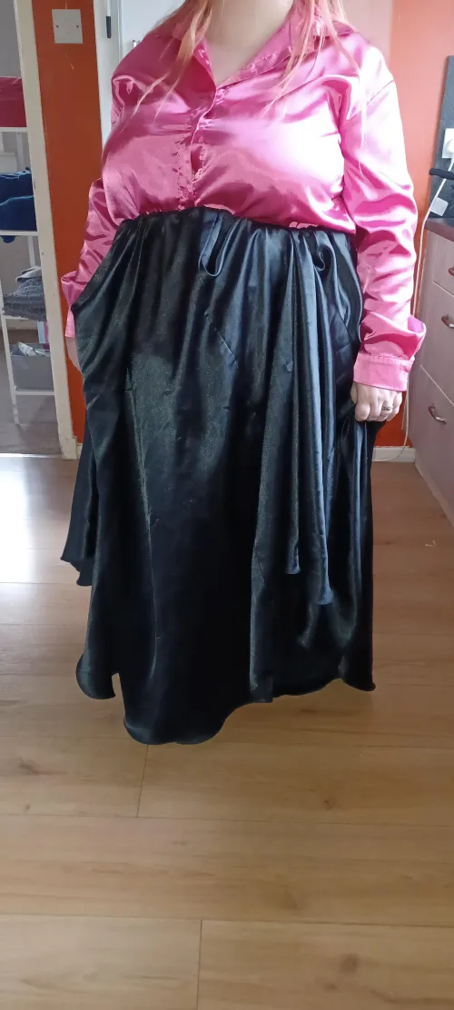 Silky satin softness