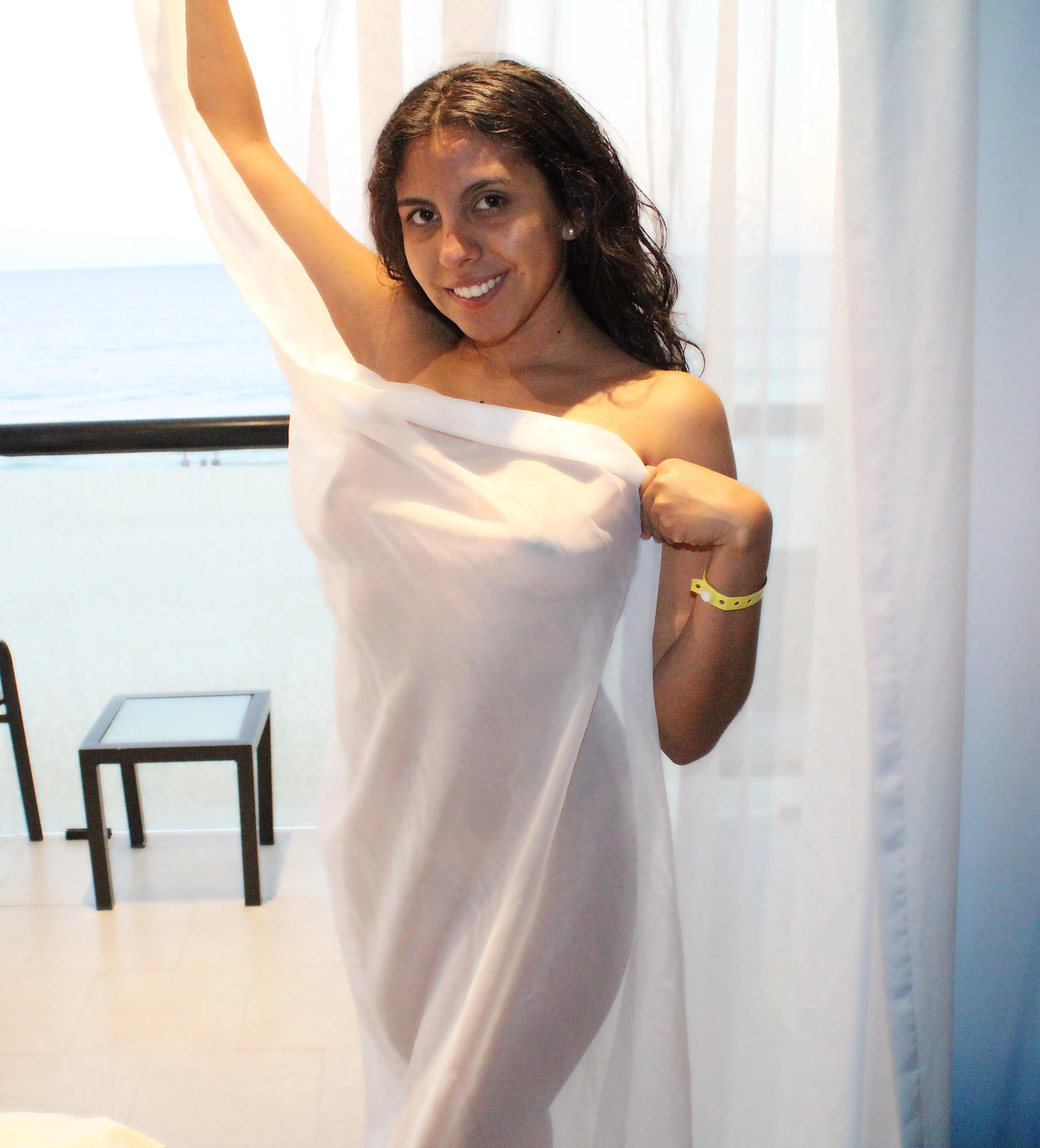 Well, the excuse was to show you the horizon