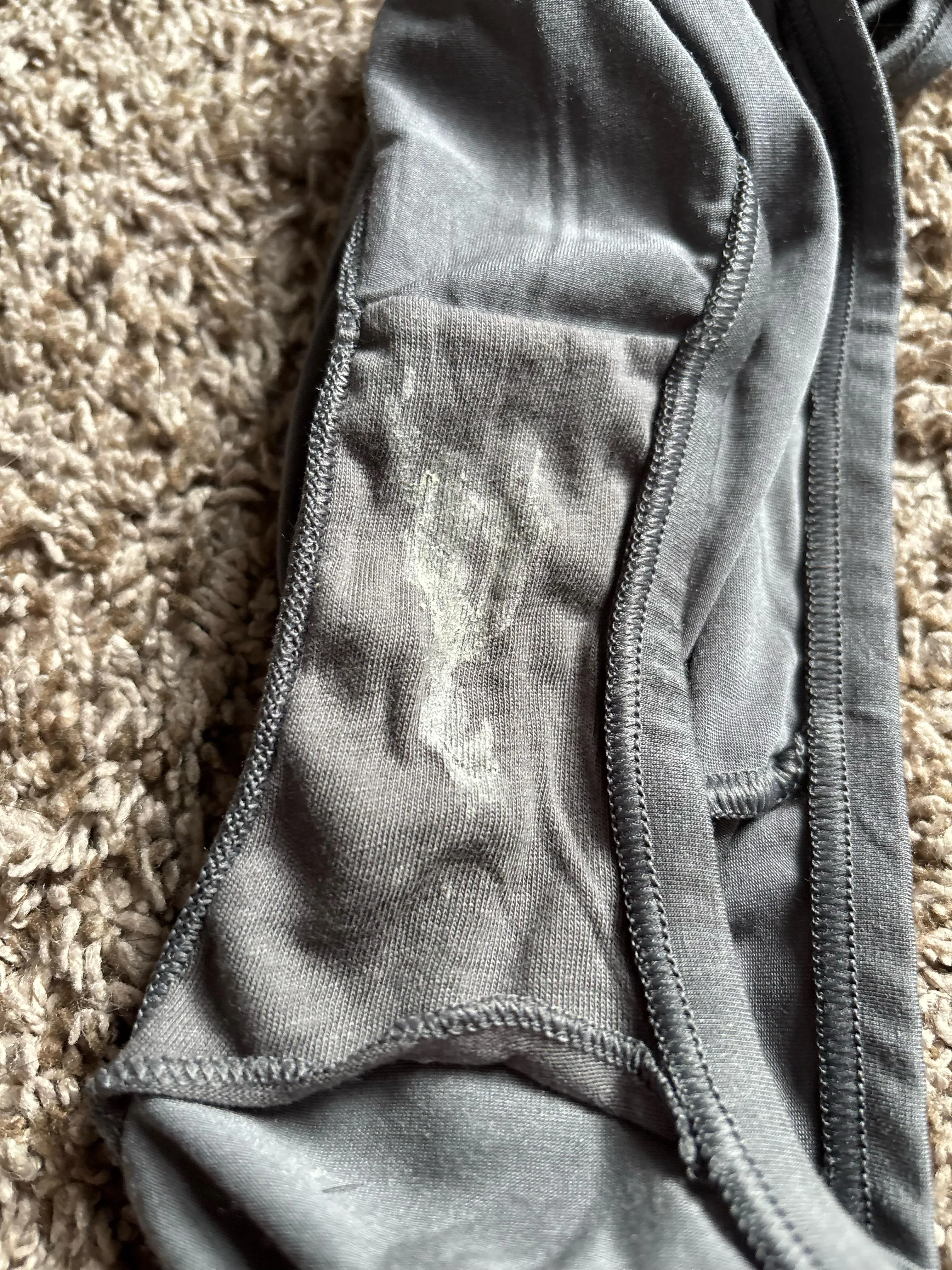 Wifes post creampie panties