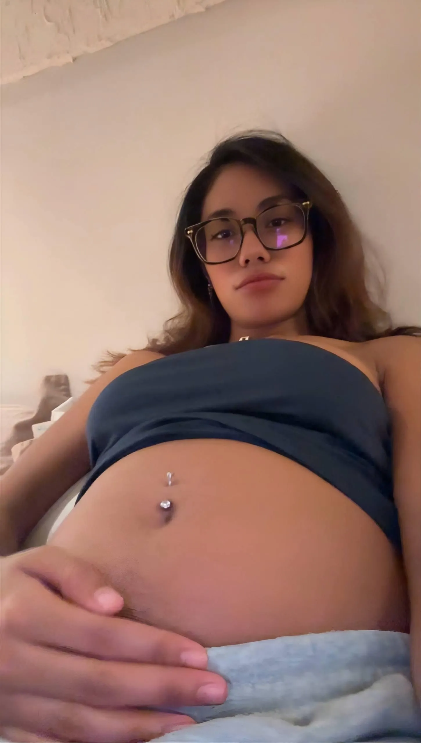 Blew up like a balloon after dinner 🤭