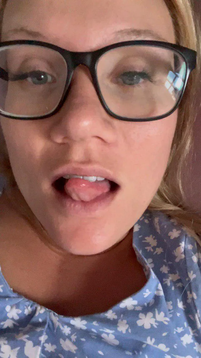 Careful, I bite... and my tongue does the rest. 😈👅