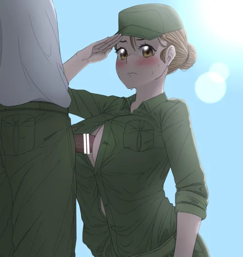 Doing as she is told by her superiors (robotekz)