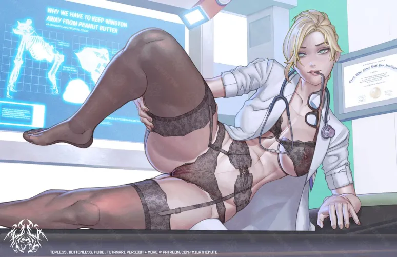 Dr Mercy (mila the mute) [Overwatch]