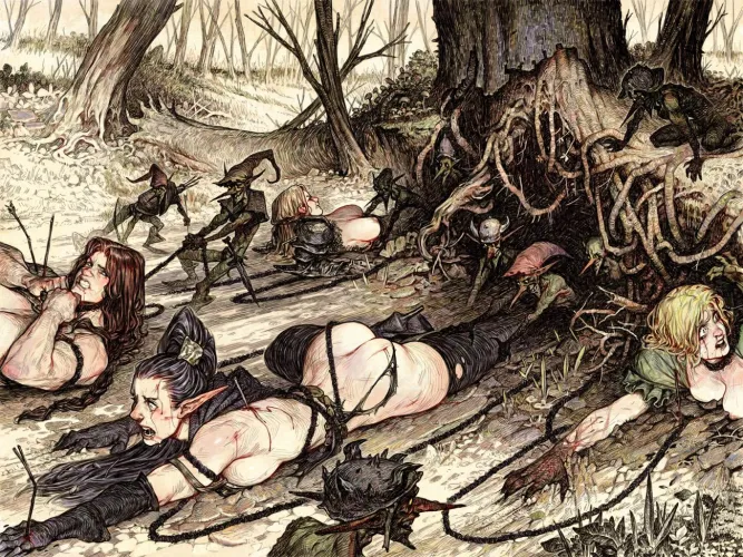 Dragged to the Goblin Cave (The Sabu)