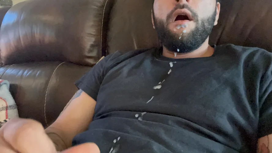 First shot went in my throat 🫠