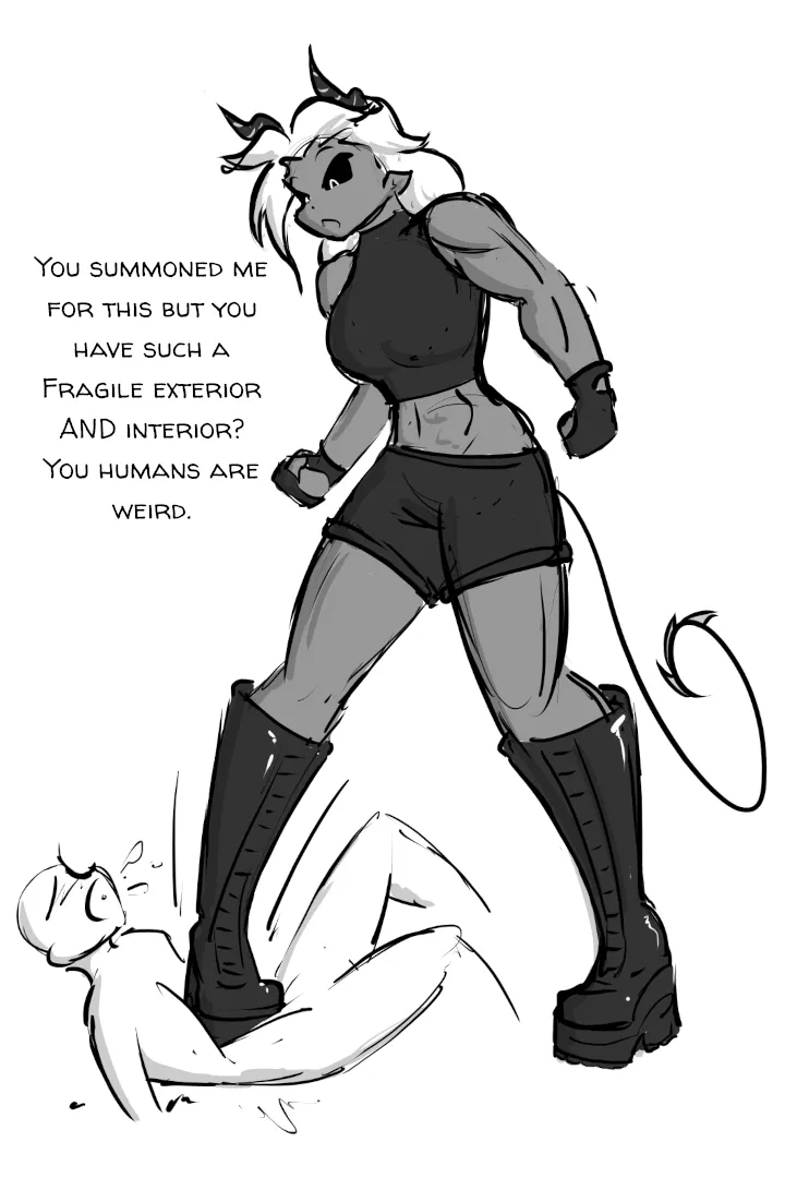 Hey, no judging! A deal is a deal.