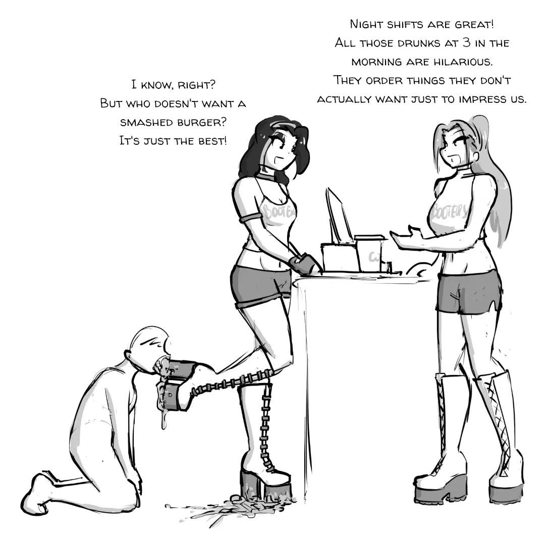 It's not that they usually don't want it, they're just afraid to ask.