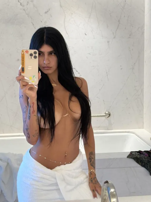 Teasing Bathroom selfie