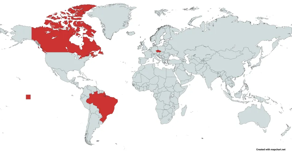 [29M] How many different countries are represented in this sub?