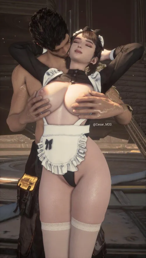 Adam appreciates Eve Maid🍒💕🔥(@Cesar_M20)