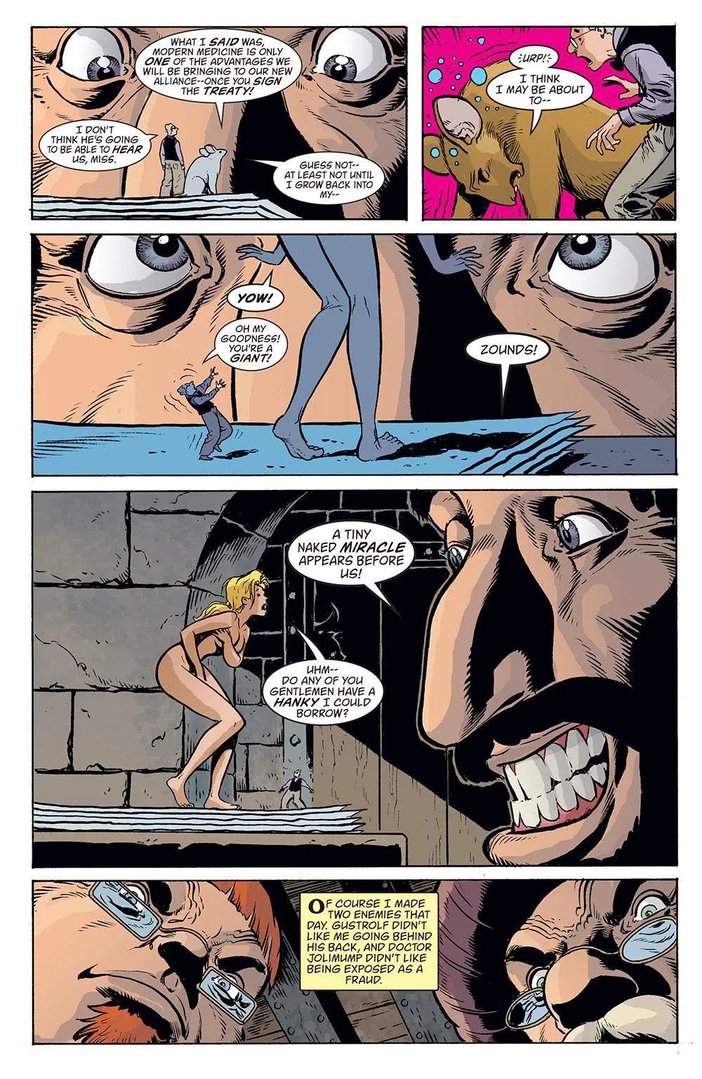 Cinderella goes from mouse to human (Fables [2006] #51)
