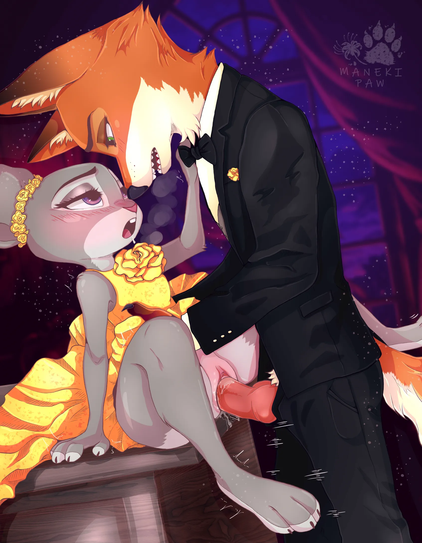 Dance With Me, Officer~ (ManekiPaw)