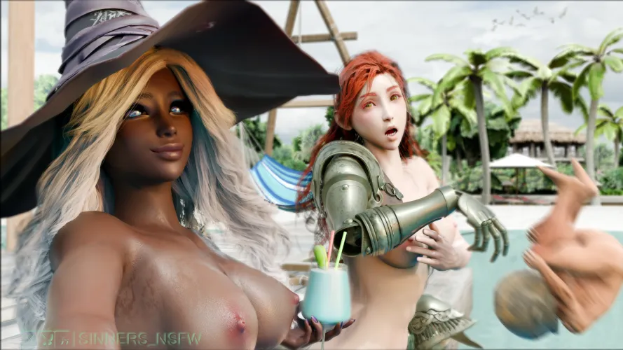 Elden Beach 01 (@sinners_nsfw) [Recluse, Malenia, Let Me Solor Her]