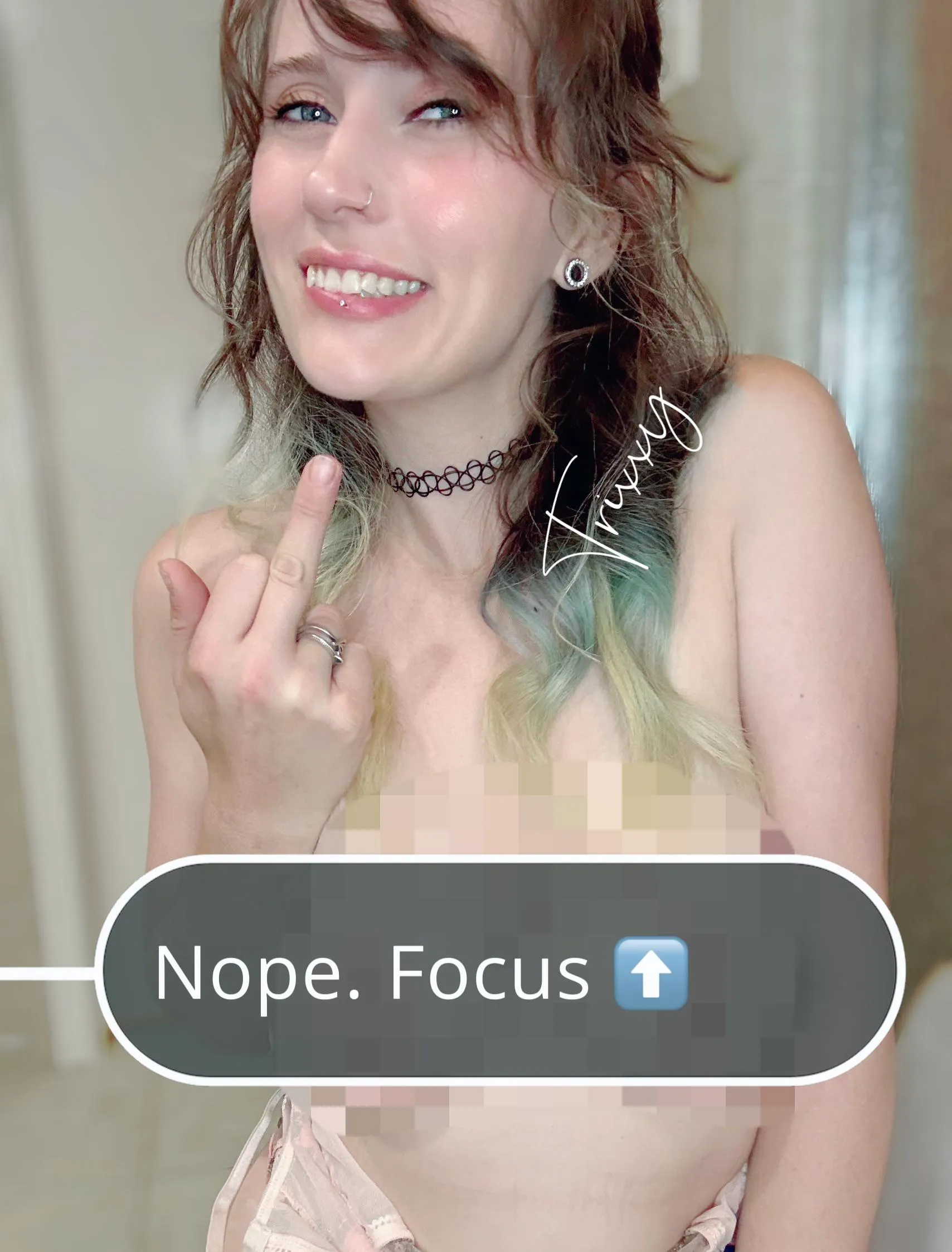 I said FOCUS, not drool, silly beta. 🖕🏻