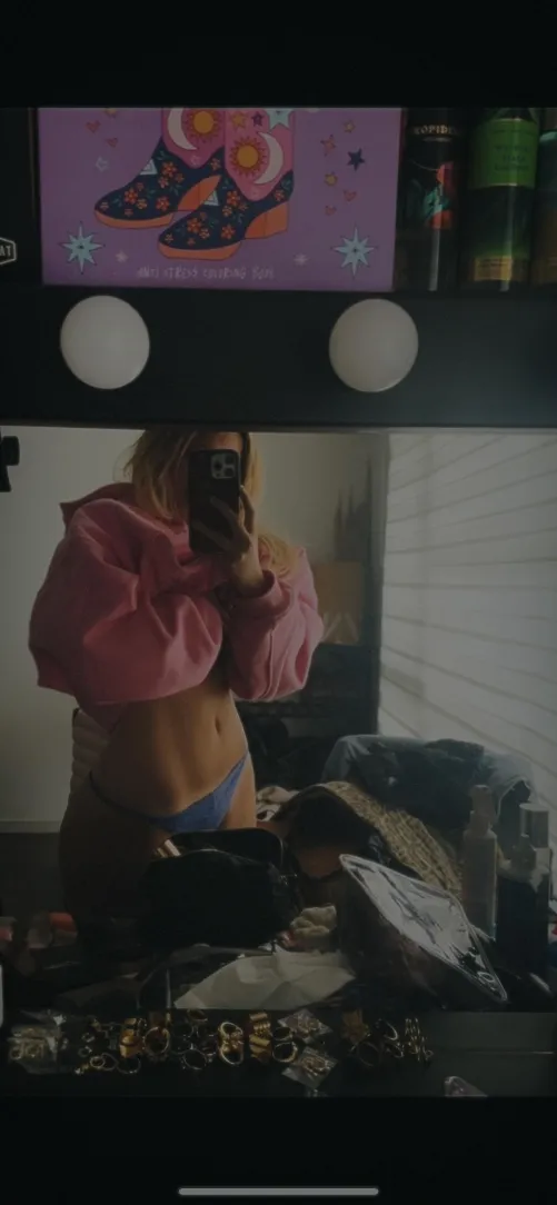 In the morning I always have a flat stomach