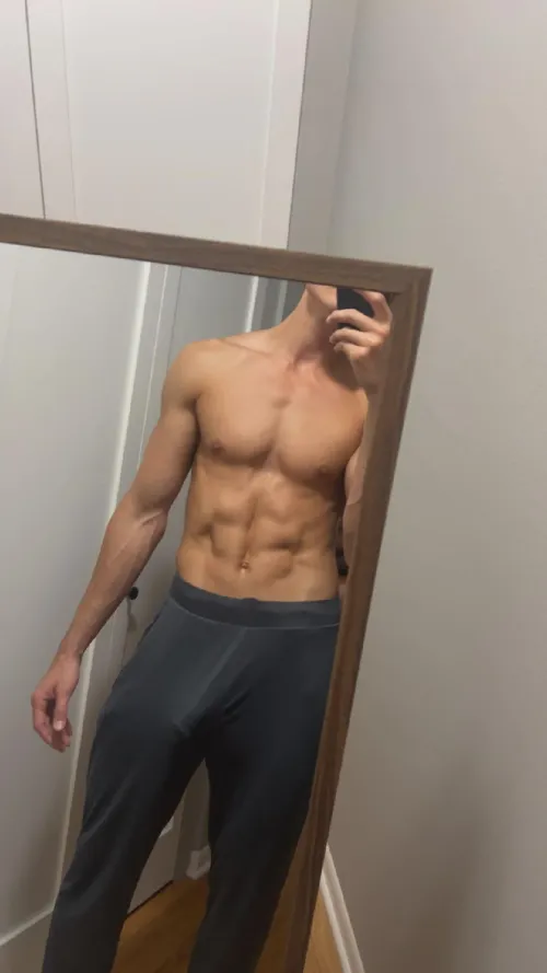 Lazy Sunday calls for grey sweats