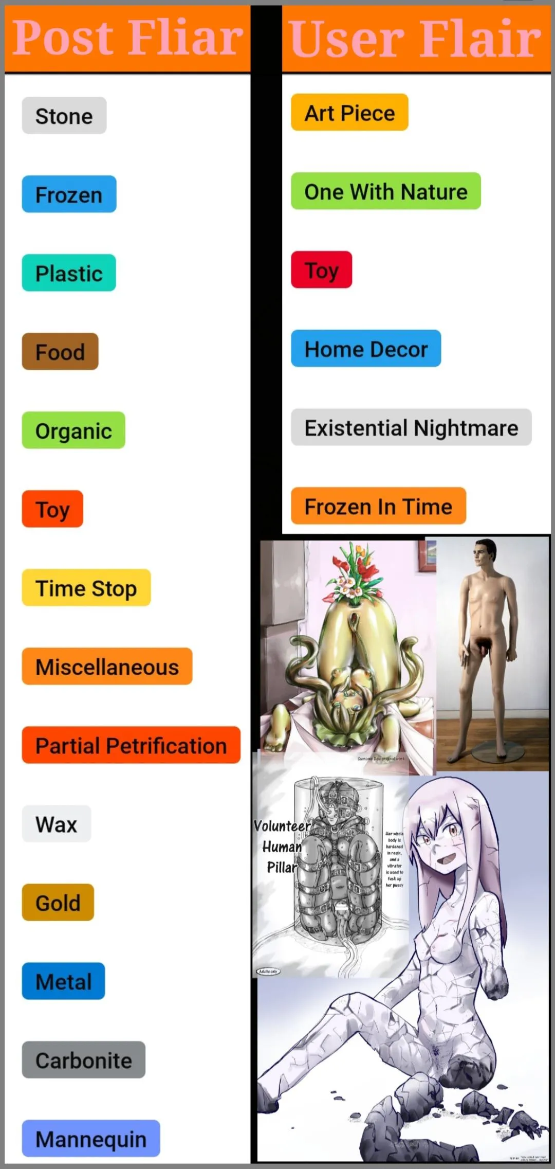 Looking for User/Post Flair Suggestions