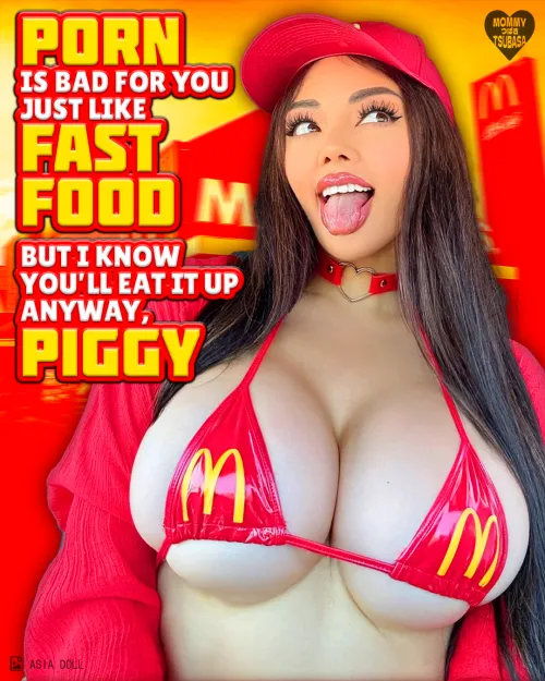 Mommy won't lie to you~ She knows Porn is bad for you, but you'll never refuse it <3