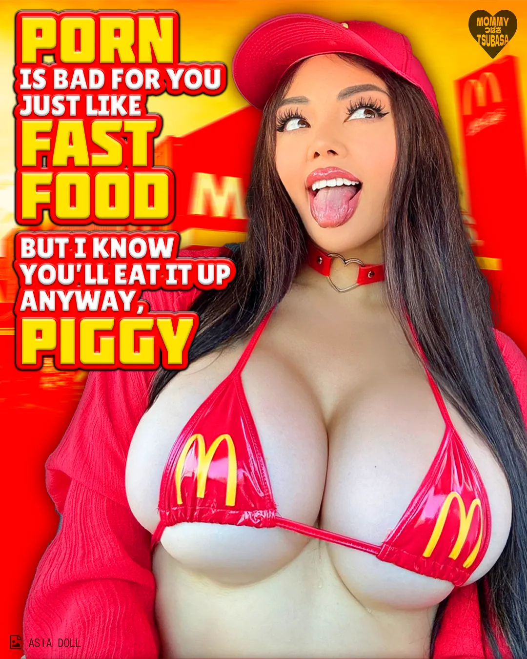 Mommy won't lie to you~ She knows Porn is bad for you, but you'll never refuse it <3