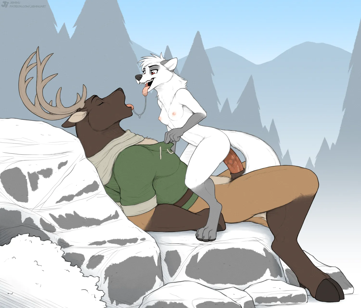 Mountains Sketch - Fox Pass 2 (jishinu) [MF]