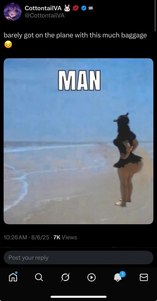 Now that is what you call EXTRA thick if but I hope you have a nice flight back to  Canada my oshi 💜😊🥰