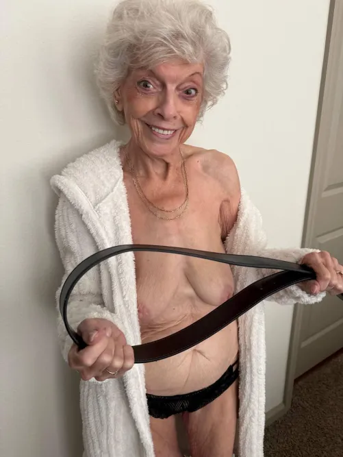 the belt makes me naughtier