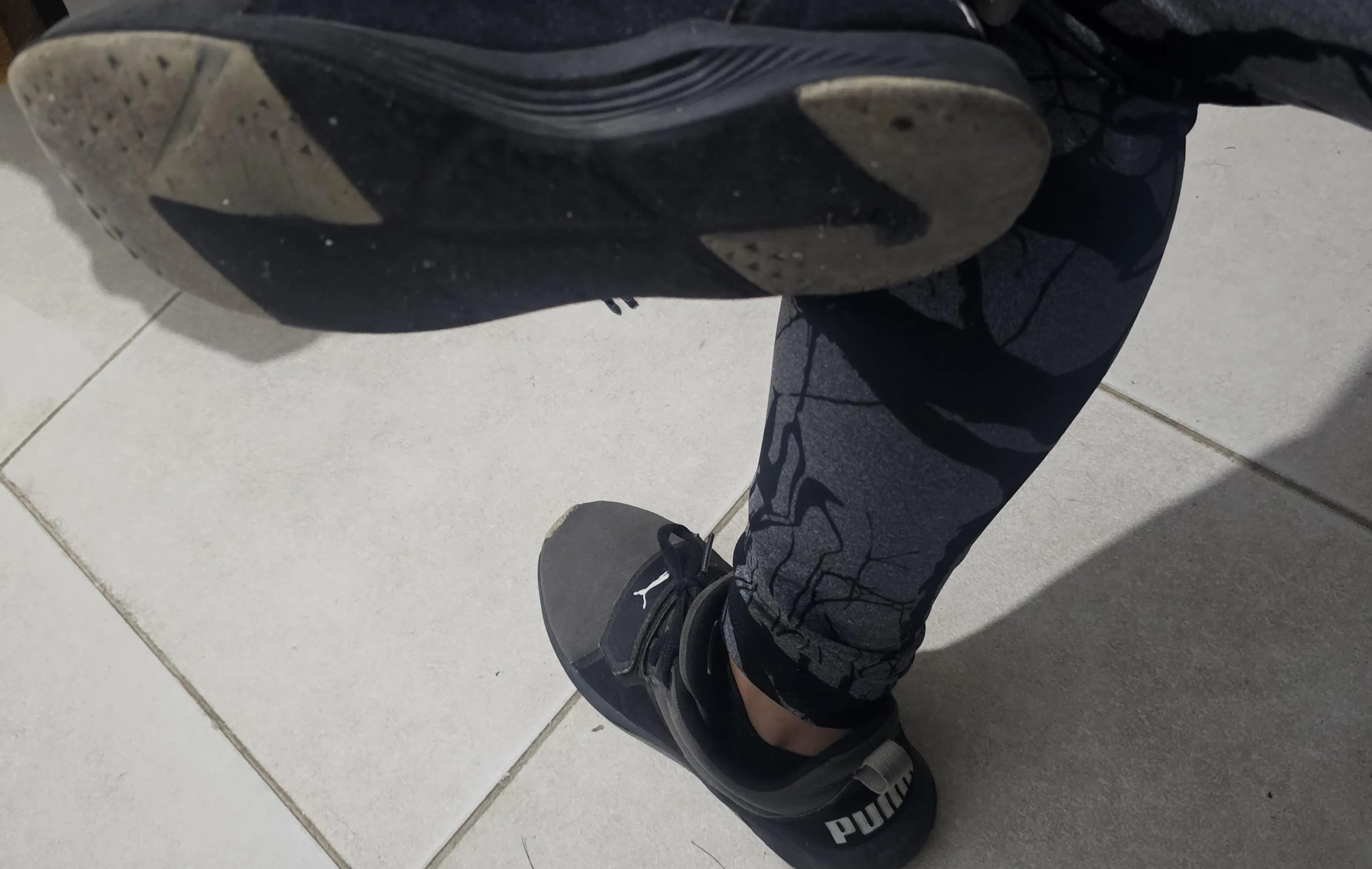 They ended up dirty and smelly after running in the park