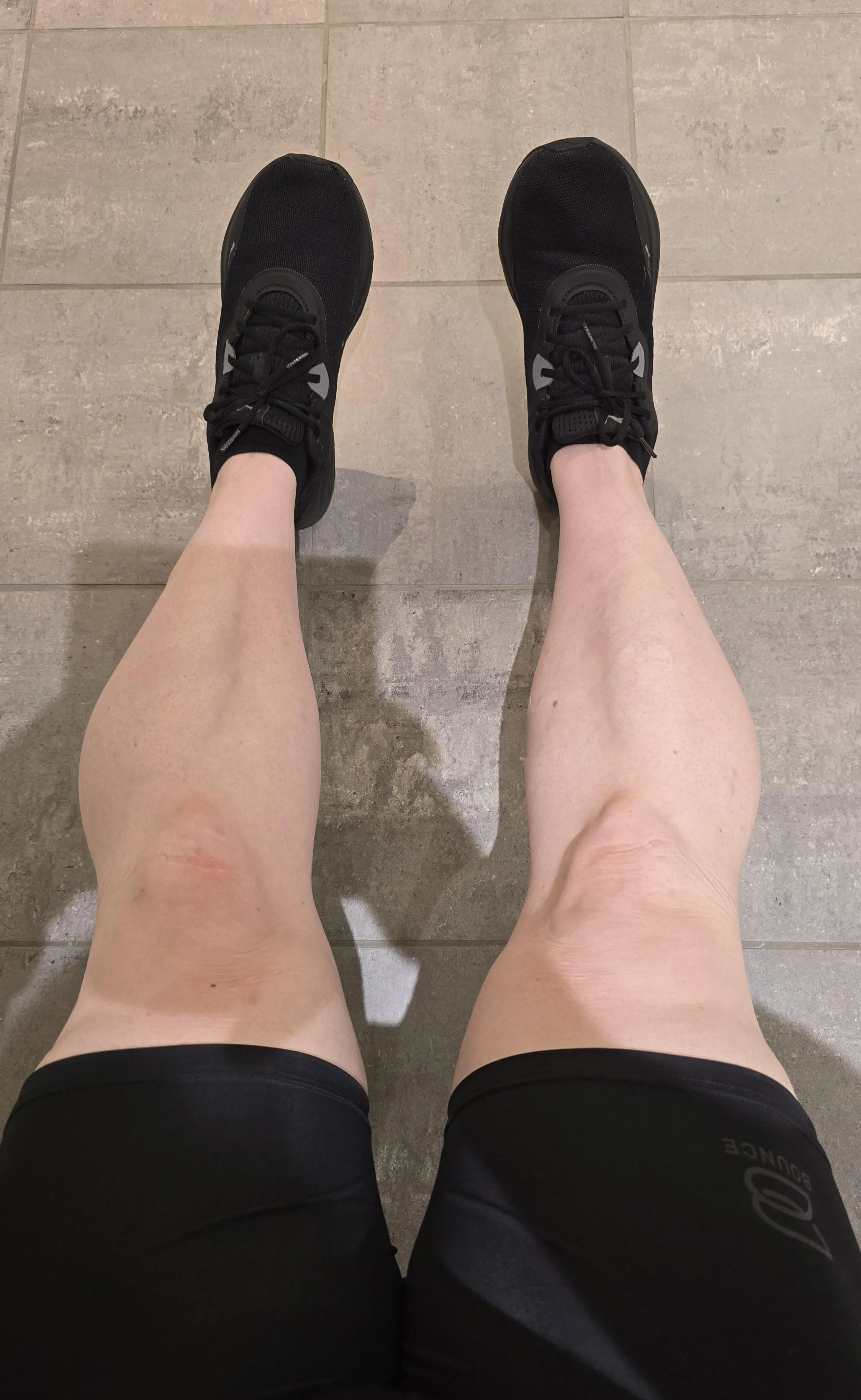 Walked over 10 000 steps on the treadmill