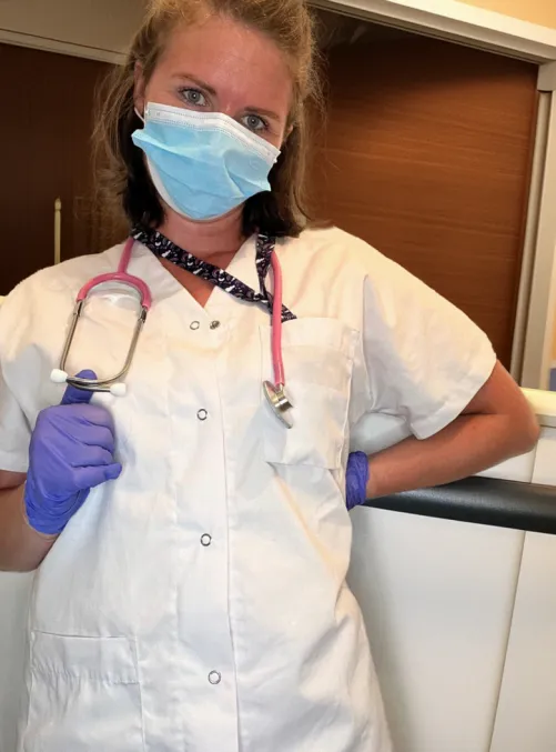 Want me to be your nurse… or your naked patient?