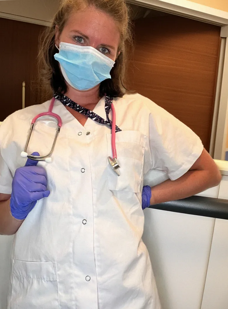 Want me to be your nurse… or your naked patient?